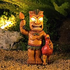 Solar tiki statue for sale  Delivered anywhere in USA 