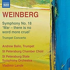 Weinberg symphony no.18 d'occasion  Livré partout en France