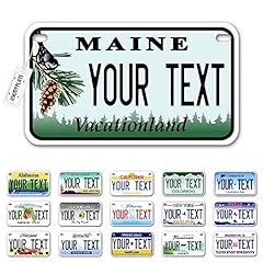 Inkmyplate personalized maine for sale  Delivered anywhere in USA 