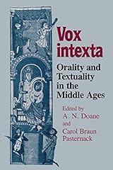 Vox intexta orality usato  Spedito ovunque in Italia 