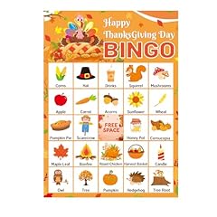 Yoklili thanksgiving bingo for sale  Delivered anywhere in USA 