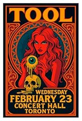Tool concert poster for sale  Delivered anywhere in USA 