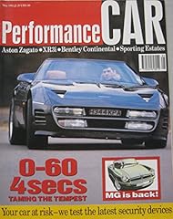 Performance car magazine for sale  Delivered anywhere in UK