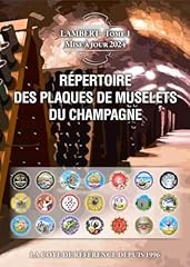 Répertoire plaques muselets d'occasion  Livré partout en France