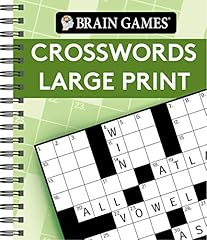 Brain games crosswords for sale  Delivered anywhere in USA 