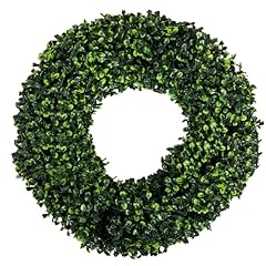 Boxwood wreath 16.5 for sale  Delivered anywhere in USA 