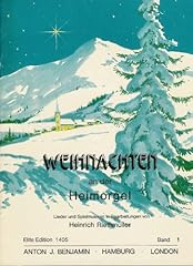 Weihnachten heimorgel lieder gebraucht kaufen  Wird an jeden Ort in Deutschland