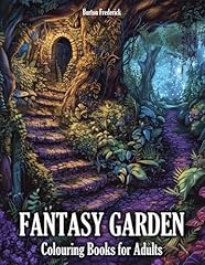 Fantasy garden colouring for sale  Delivered anywhere in USA 