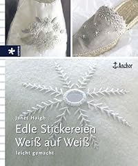 Edle stickereien weiß gebraucht kaufen  Wird an jeden Ort in Deutschland