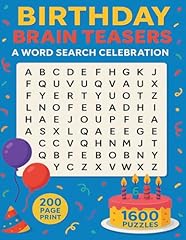 Birthday brain teasers for sale  Delivered anywhere in USA 
