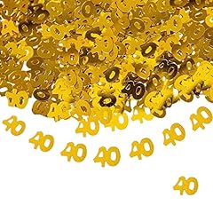 Coriandoli compleanno oro usato  Spedito ovunque in Italia 