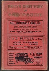 Kelly directory shropshire for sale  Delivered anywhere in UK