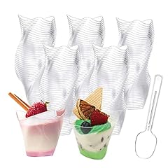 50pcs dessert cups for sale  Delivered anywhere in UK