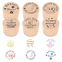 6pcs tampon maitresse d'occasion  Livré partout en France