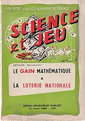 Gain mathématique loterie d'occasion  Livré partout en France