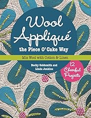 Wool appliqué piece for sale  Delivered anywhere in USA 