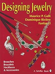 Designing jewelry brooches usato  Spedito ovunque in Italia 