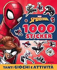 Spiderman. 1000 stickers. usato  Spedito ovunque in Italia 