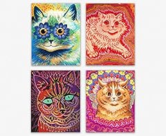 Wallbuddy louis wain for sale  Delivered anywhere in UK