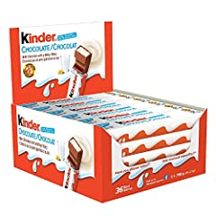 Kinder chocolate bars for sale  Delivered anywhere in UK