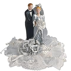 Brautpaar tüllrosette silberh gebraucht kaufen  Wird an jeden Ort in Deutschland