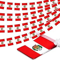Peru string flag for sale  Delivered anywhere in USA 