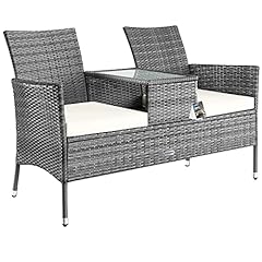 Casaria seater polyrattan for sale  Delivered anywhere in UK