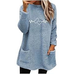 Longline sweatshirts women for sale  Delivered anywhere in UK