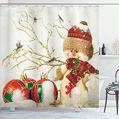 Ambesonne christmas shower for sale  Delivered anywhere in USA 
