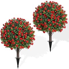 Artificial rose topiary for sale  Delivered anywhere in USA 