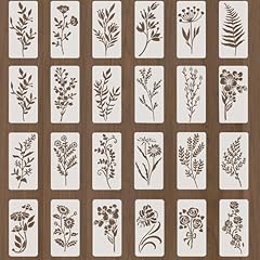 24pcs 6x3inch stencils for sale  Delivered anywhere in UK