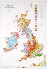 Geological map british for sale  Delivered anywhere in UK