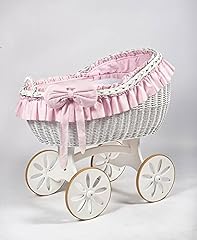 Mjmark wicker crib for sale  Delivered anywhere in UK