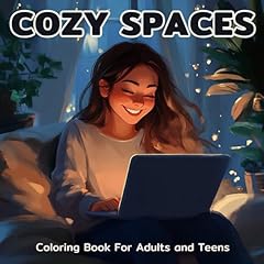 Cozy spaces coloring d'occasion  Livré partout en France