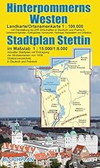 Landkarte hinterpommerns weste gebraucht kaufen  Wird an jeden Ort in Deutschland