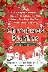 Christmas riddles stumped d'occasion  Livré partout en France