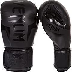Used, Venum Elite Boxing Gloves , Black Matt / Black, 16 for sale  Delivered anywhere in UK