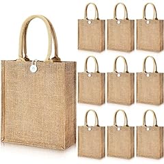 Pcs burlap tote for sale  Delivered anywhere in USA 