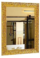 miroir bois dore fronton d'occasion  Livré partout en France
