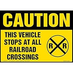 Caution vehicle stops for sale  Delivered anywhere in USA 