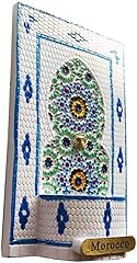 Marocco mosaico intaglio usato  Spedito ovunque in Italia 