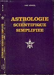 Astrologie scientifique simpli d'occasion  Livré partout en France