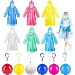 6pcs waterproof raincoats for sale  Delivered anywhere in UK