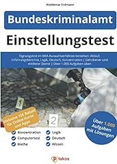 Einstellungstest bundeskrimina gebraucht kaufen  Wird an jeden Ort in Deutschland