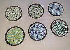 Sottobicchiere ceramica vietri usato  Spedito ovunque in Italia 