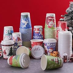 Christmas cups lids for sale  Delivered anywhere in USA 