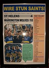 Assorted warrington wolves for sale  Delivered anywhere in UK