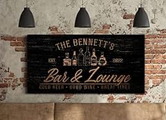 Personalized bar lounge for sale  Delivered anywhere in USA 