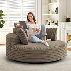 Jeeohey oversized round for sale  Delivered anywhere in USA 