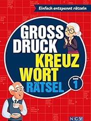 Großdruck kreuzworträtsel ba gebraucht kaufen  Wird an jeden Ort in Deutschland